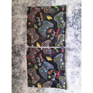 Throw Pillow Covers Gamer Gaming 2 Pack *SAME STYLE* 18 x 18-Inch Gamer PS5